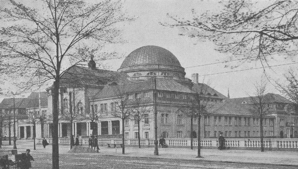 Vorlesungsgeb&auml;ude der sp&auml;teren Universit&auml;t